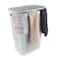 Mind Reader 60L Perforated Plastic Laundry Hamper with Lid